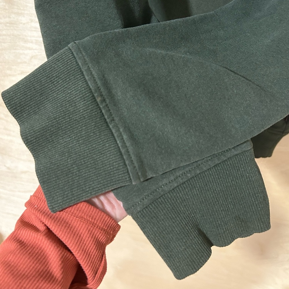 Patagonia Men’s Fitz Roy Horizons Uprisal Crew Sweatshirt Green Size S - Picture 7 of 12